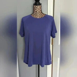 Tek Gear Workout Gear Sleeve Women's Shirt Size L Purple Color (EUC)